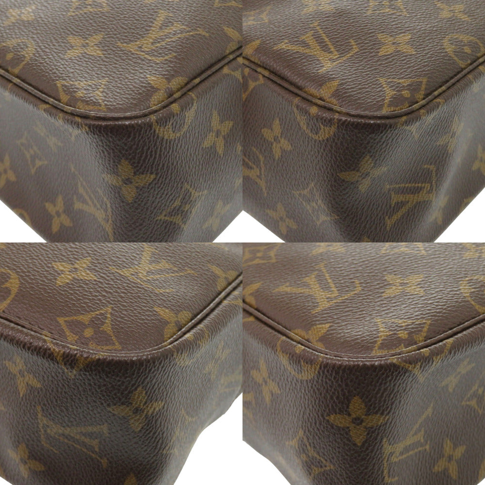 LOUIS VUITTON business bag M47522 Monogram canvas Brown Monogram Truth Cracking Ty 28