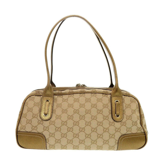 GUCCI Handbag 161720 GG canvas beige Princess Mini Boston Duffel bag