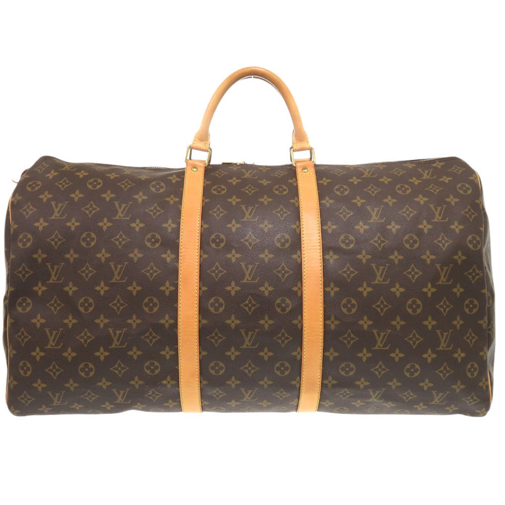 LOUIS VUITTON Boston Duffel bag M41422 Monogram canvas Brown Monogram Keepall 60