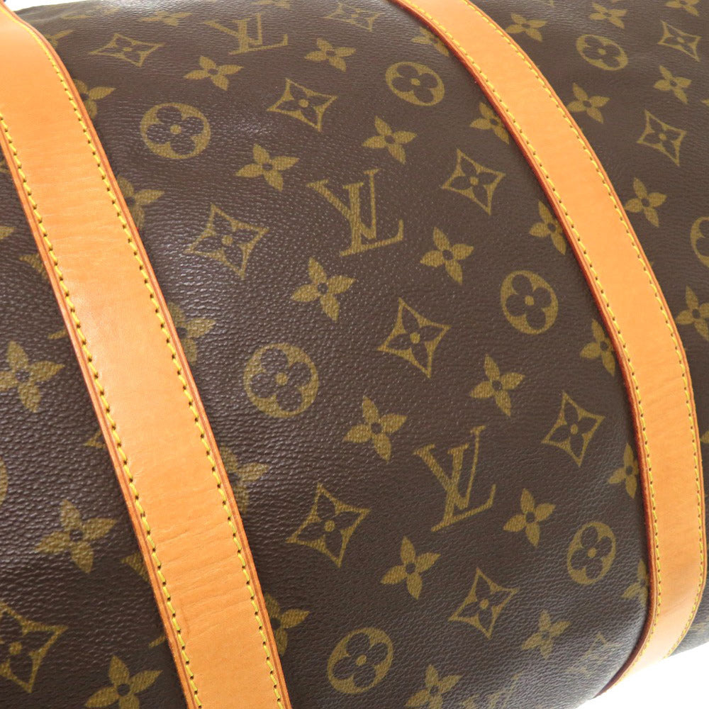 LOUIS VUITTON Boston Duffel bag M41422 Monogram canvas Brown Monogram Keepall 60