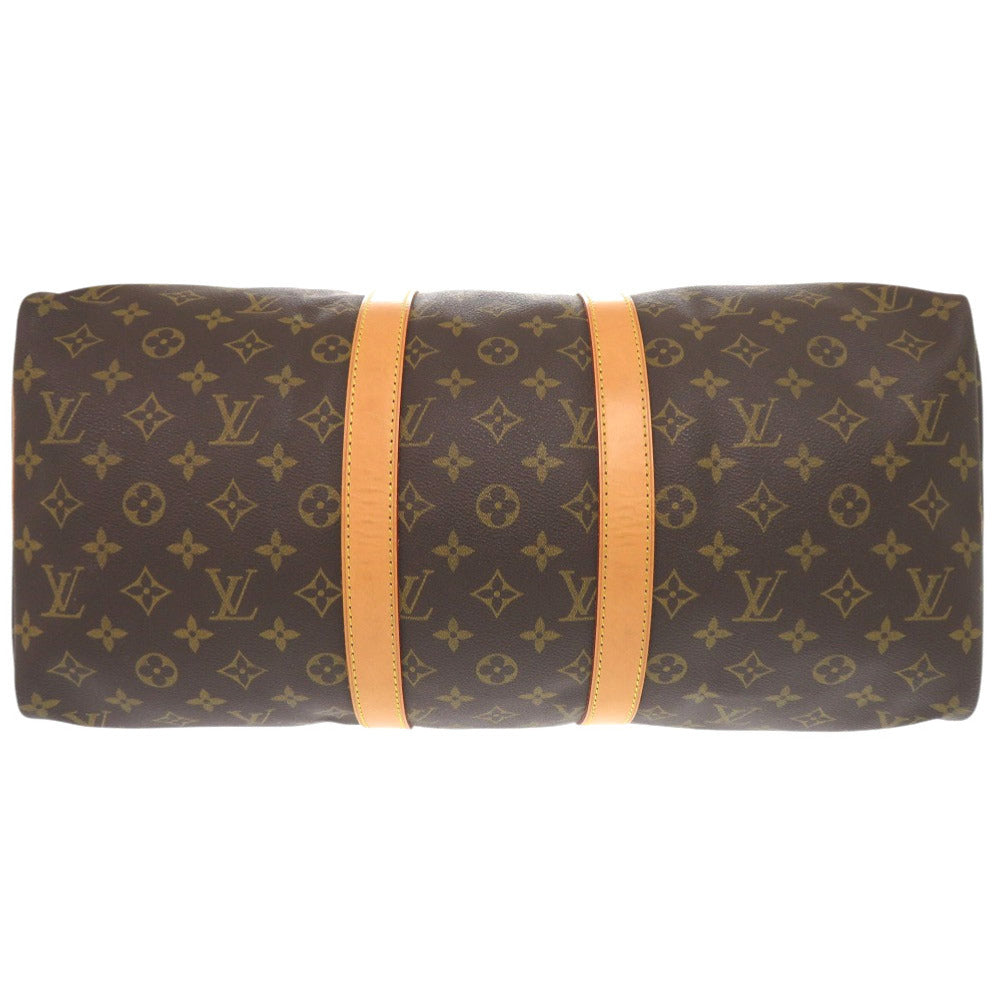 LOUIS VUITTON Boston Duffel bag M41428 Monogram canvas Brown Monogram Keepall 45