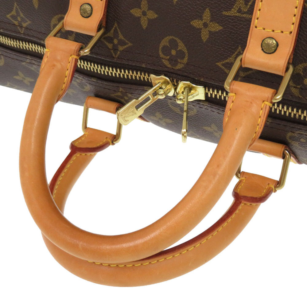 LOUIS VUITTON Boston Duffel bag M41428 Monogram canvas Brown Monogram Keepall 45