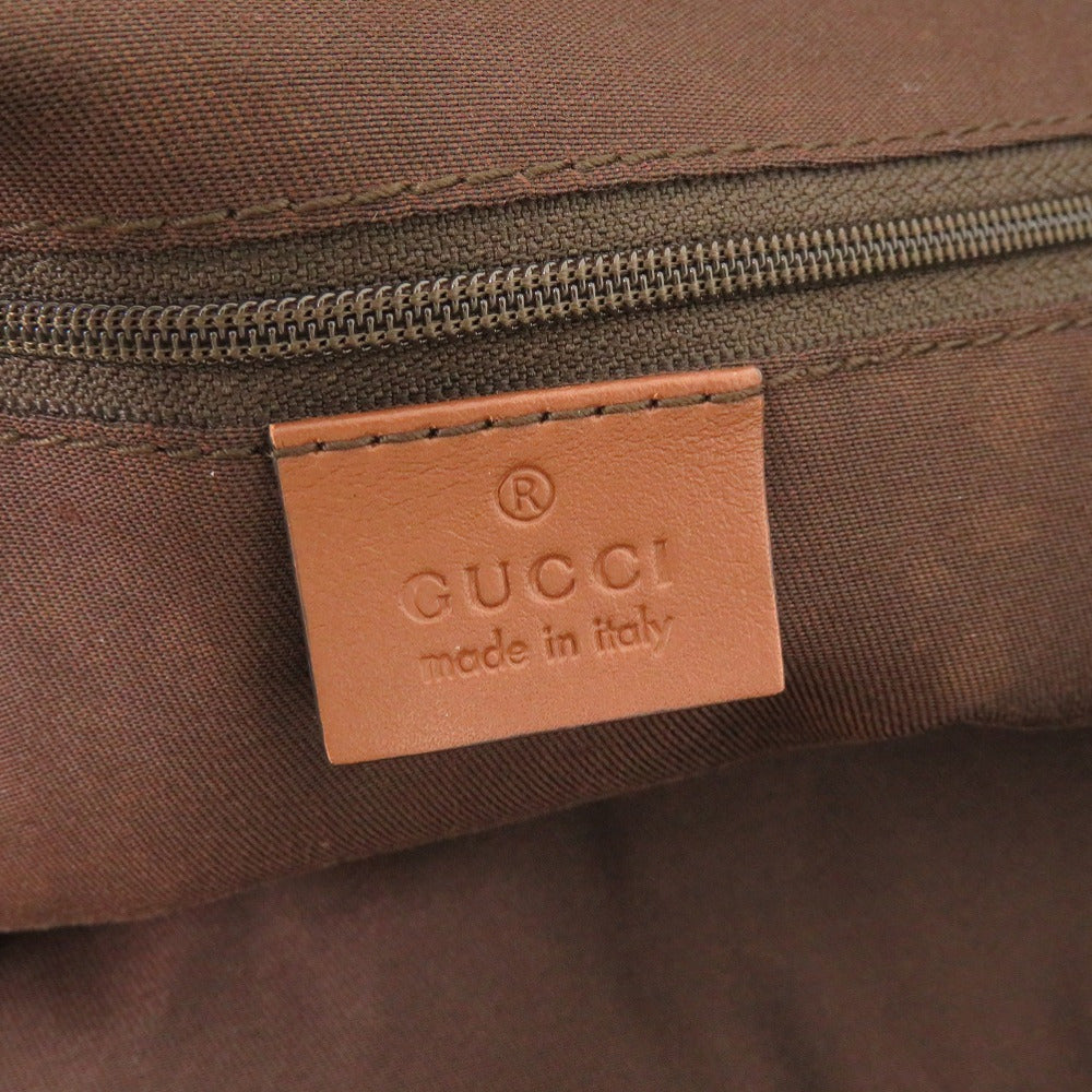GUCCI Shoulder Bag 223974 GG canvas, leather beige Sukey