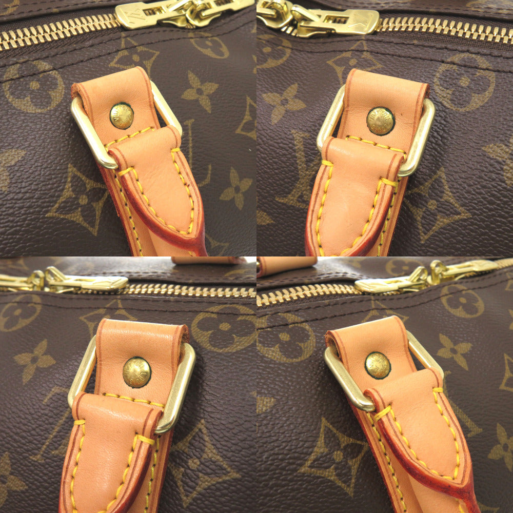 LOUIS VUITTON Boston Duffel bag M41418 Monogram canvas Brown Monogram Keepall bandouliere45