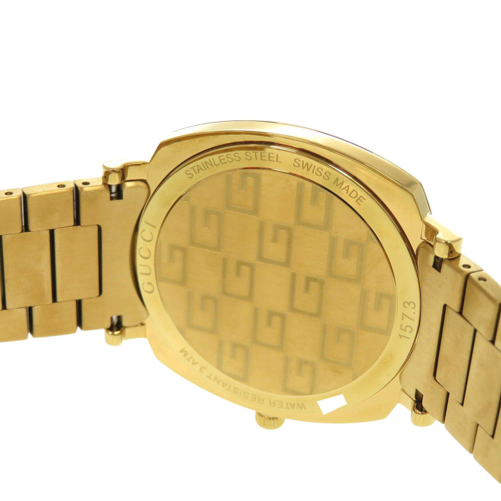 GUCCI Watches Quartz YA157403 Stainless Steel gold GRIP white dial