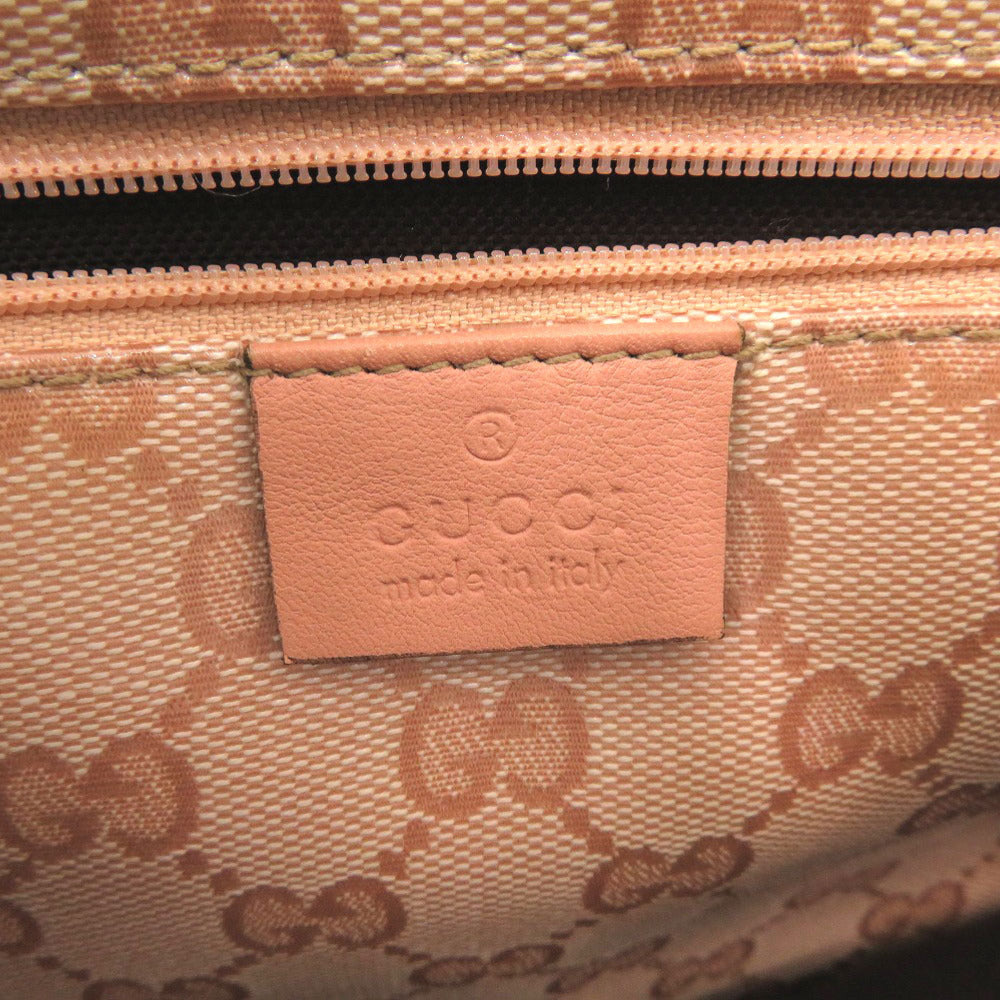 GUCCI Handbag 141470 Coated canvas pink GG crystal
