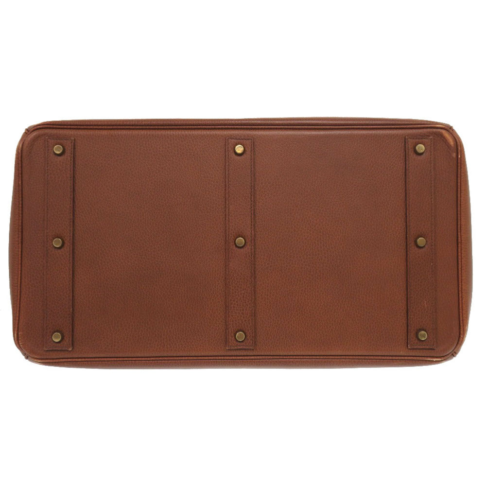 HERMES Handbag Ardenne Brown HAUT A COURROIES50