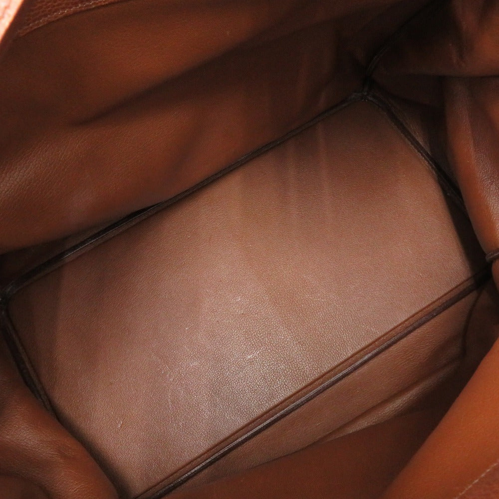 HERMES Handbag Ardenne Brown HAUT A COURROIES50