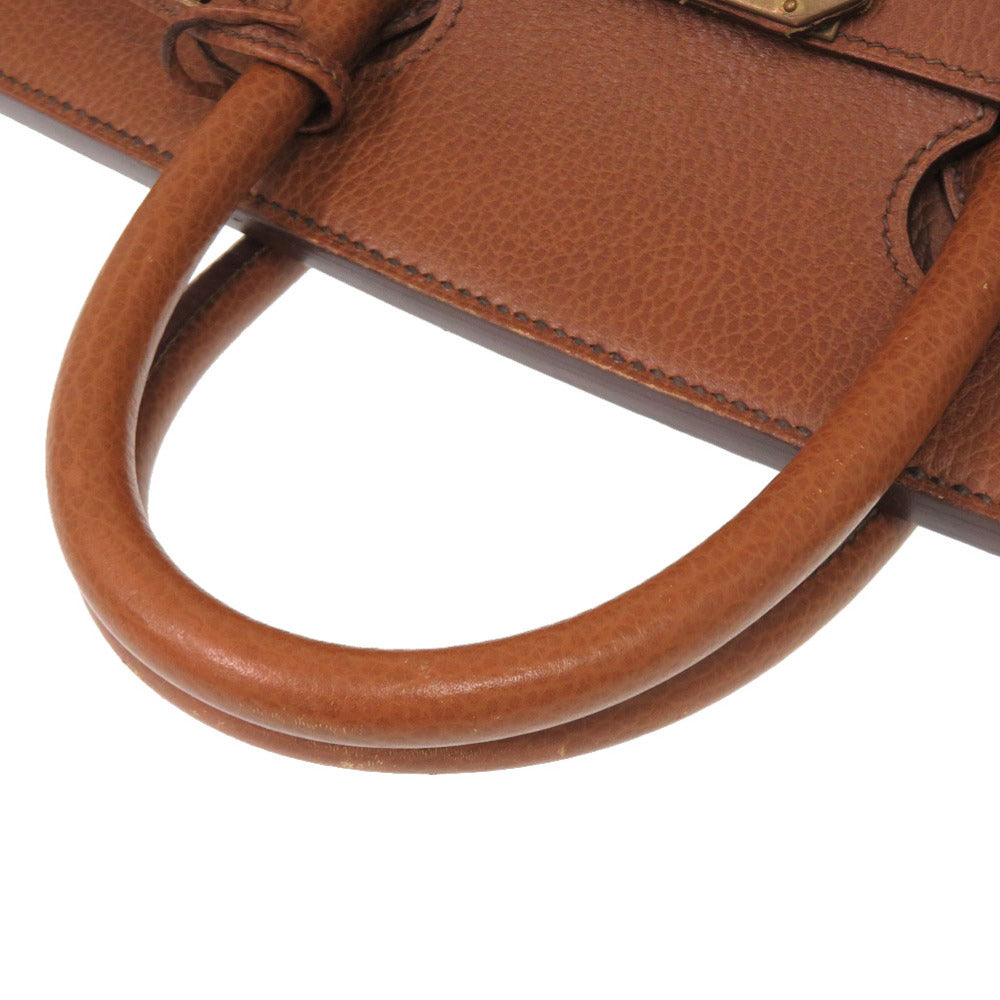 HERMES Handbag Ardenne Brown HAUT A COURROIES50