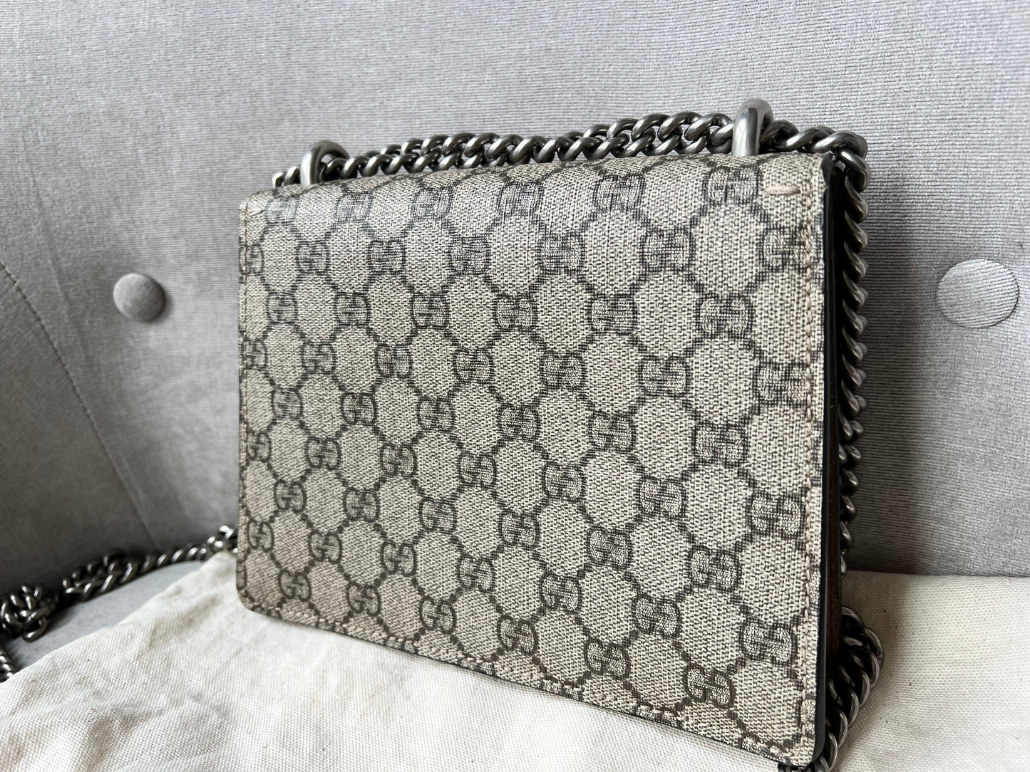Gucci Dionysus GG Supreme Mini Shoulder Bag (RRP £1,890)