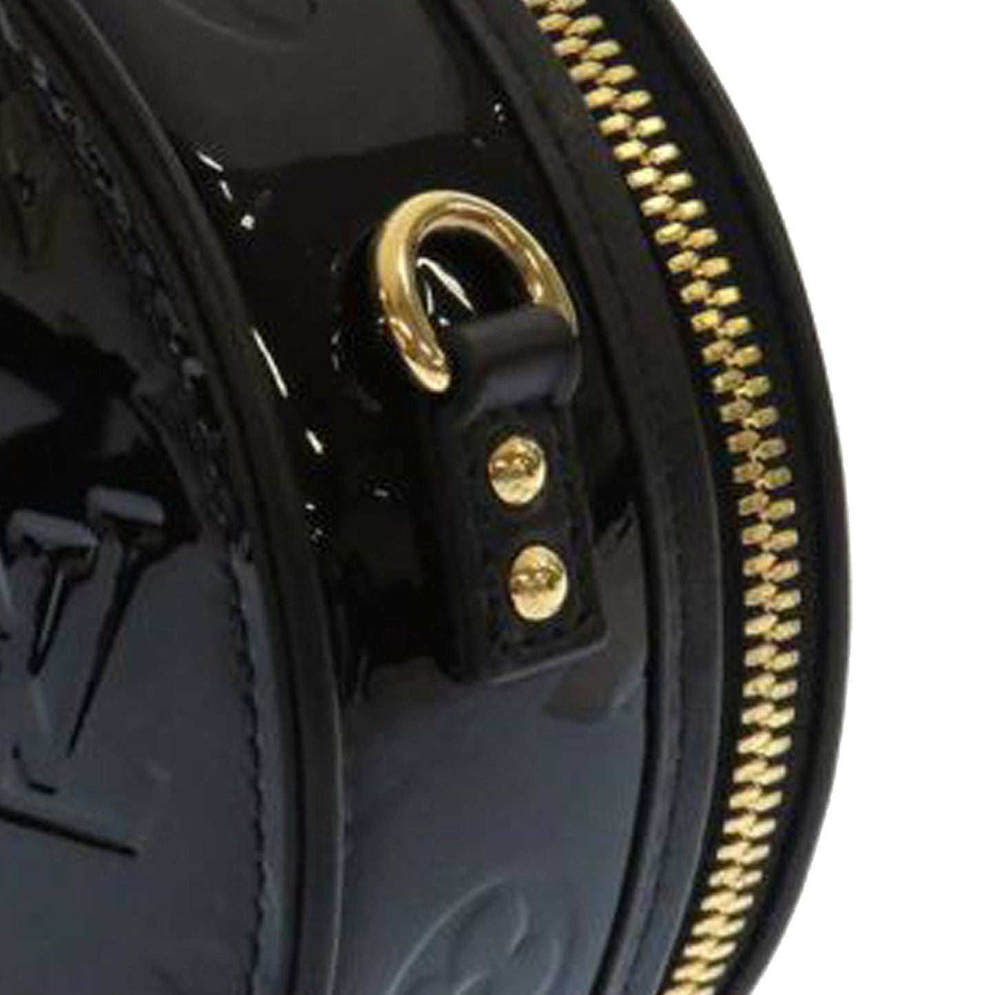 Louis Vuitton Boite Chapeau Souple Mini Black Monogram Vernis