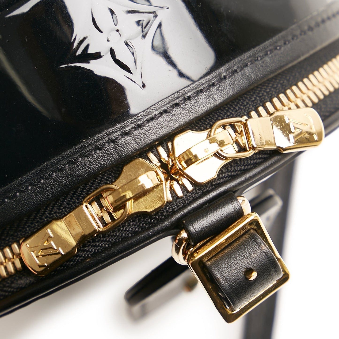 Louis Vuitton Boite Chapeau Souple Mini Black Monogram Vernis