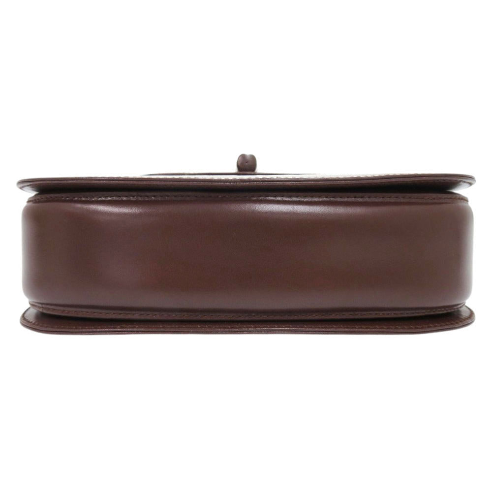 GUCCI Handbag 000 46 0188 leather Dark brown Bamboo