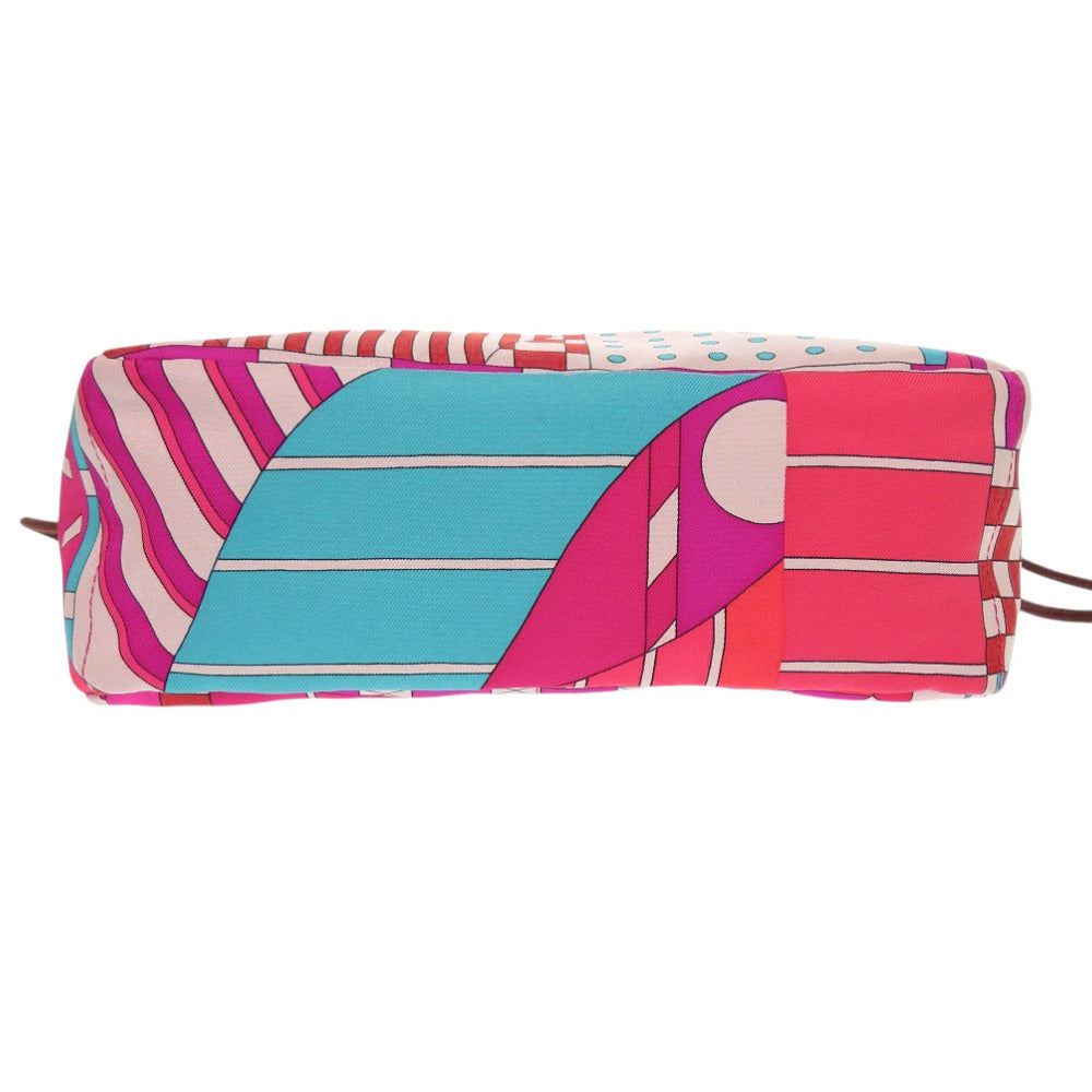 HERMES Pouch silk Red Foolby 20 Bag in Bag