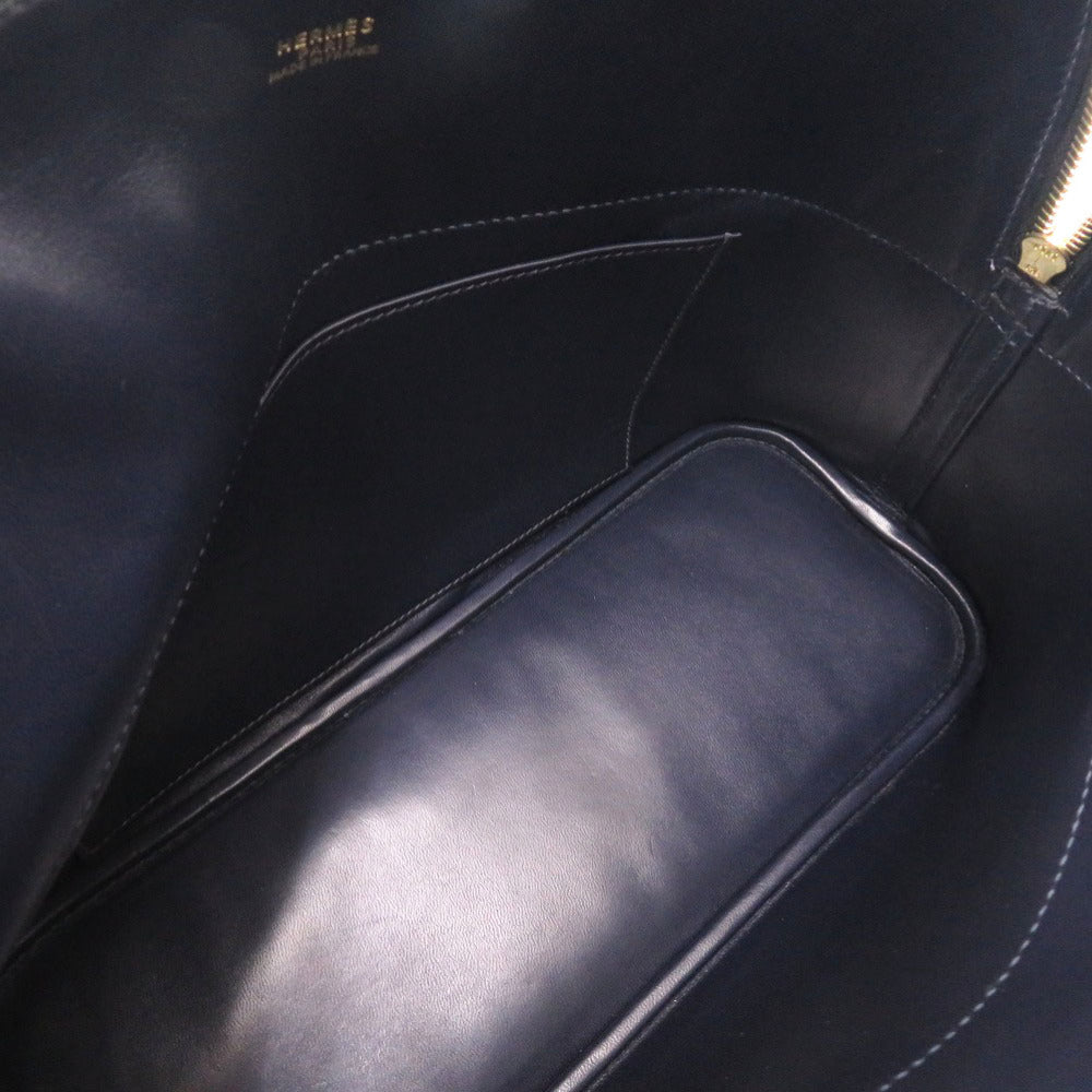 HERMES Handbag Courchevel Navy Bored 31