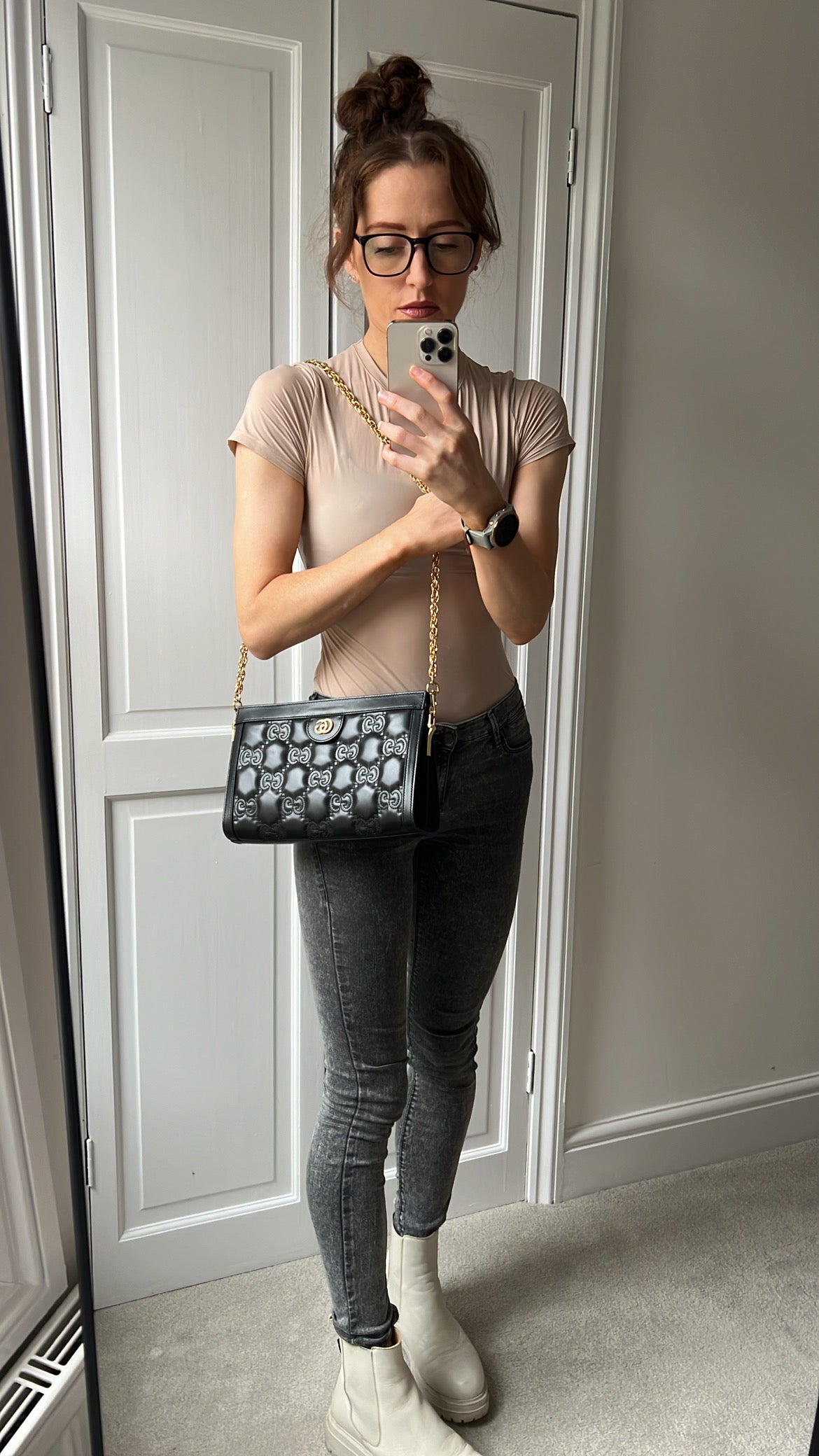 Gucci GG Matelasse Black Shoulder Bag (RRP £2230)