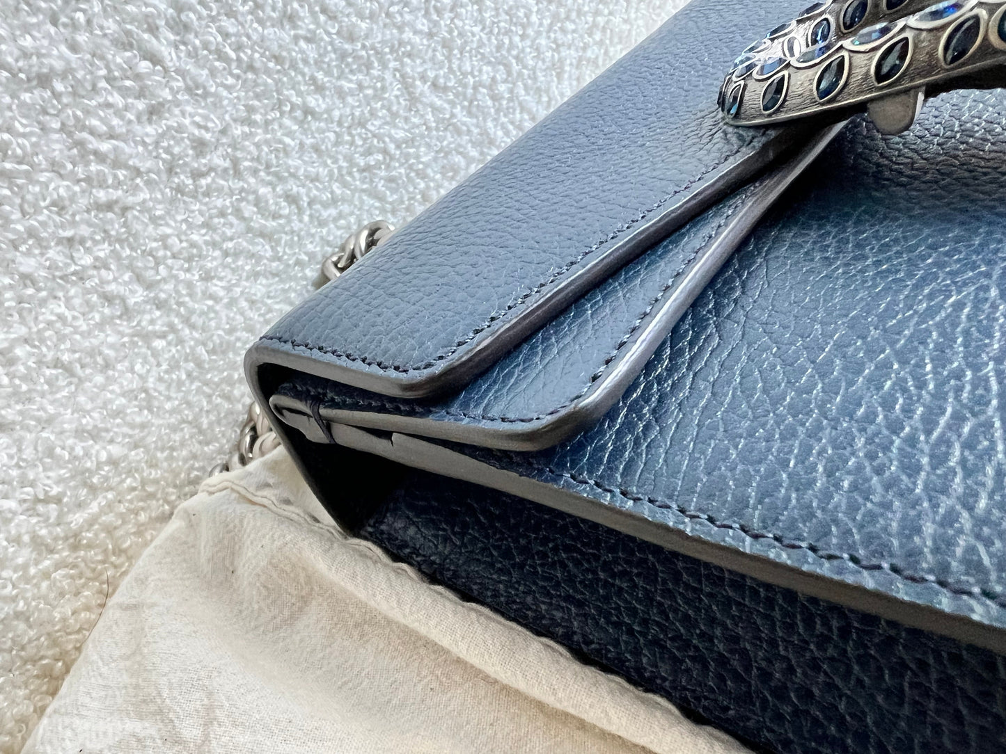 Gucci Dionysus Navy Blue Mini Bag (RRP £2050)