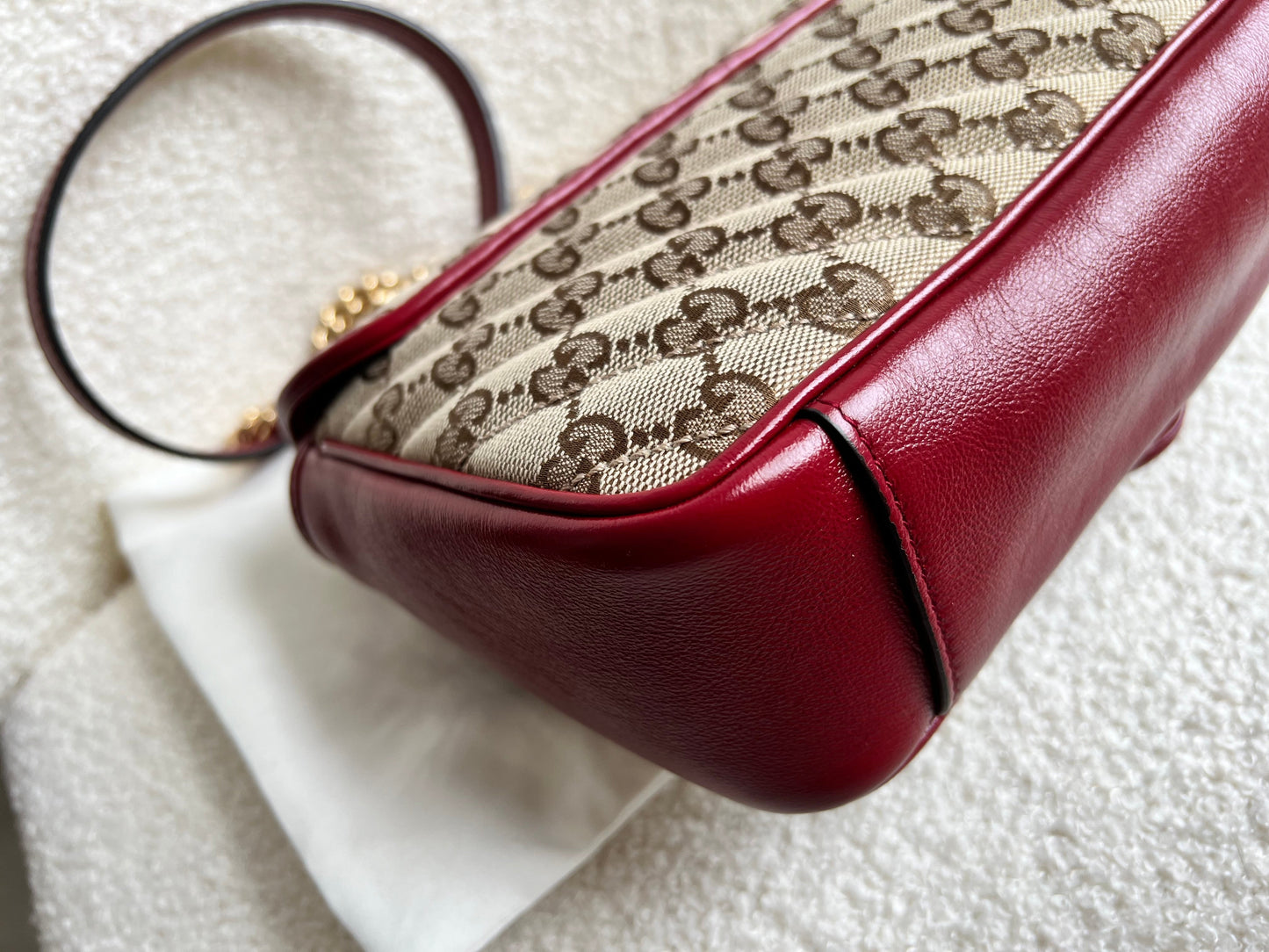 Gucci GG Beige Marmont Small Shoulder Bag (RRP £1,570)