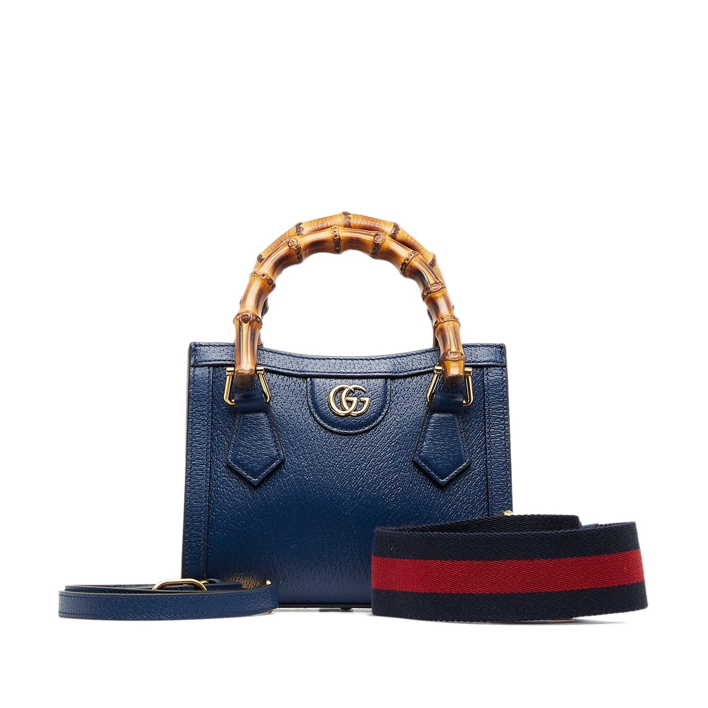 Gucci Bamboo Diana Mini Blue