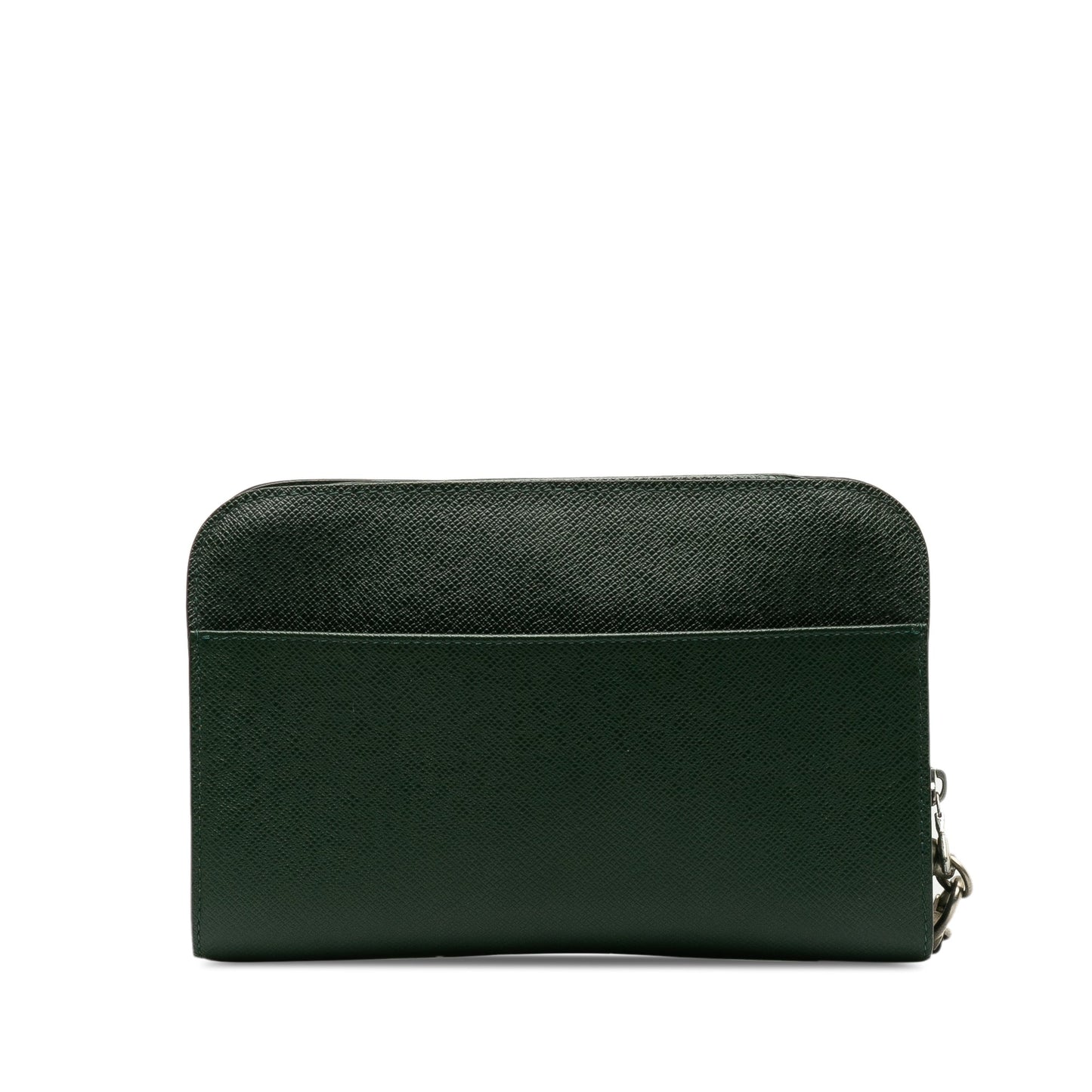 Green Louis Vuitton Taiga Baikal Clutch Bag