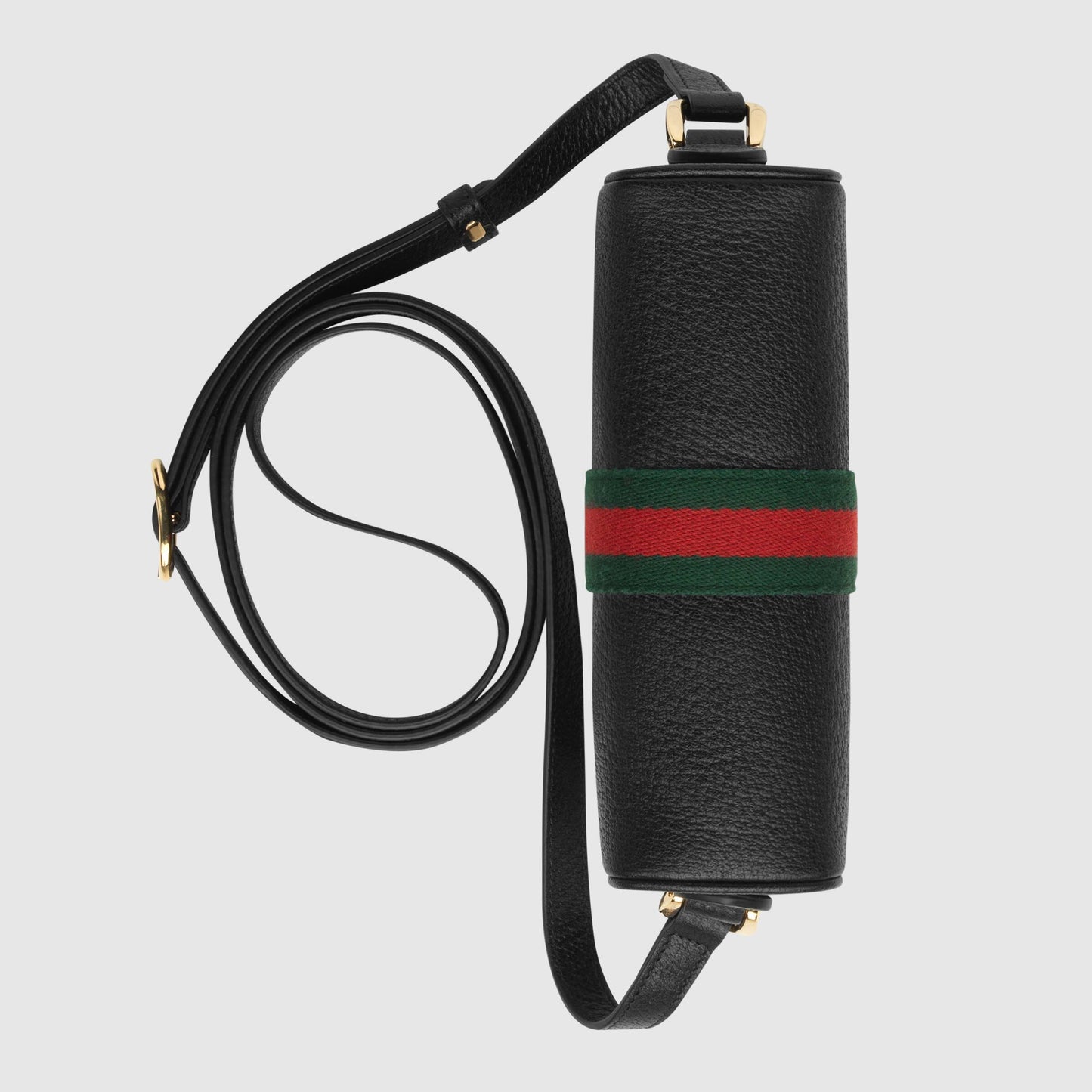 Gucci Ophidia Leather Mini Bag Black
