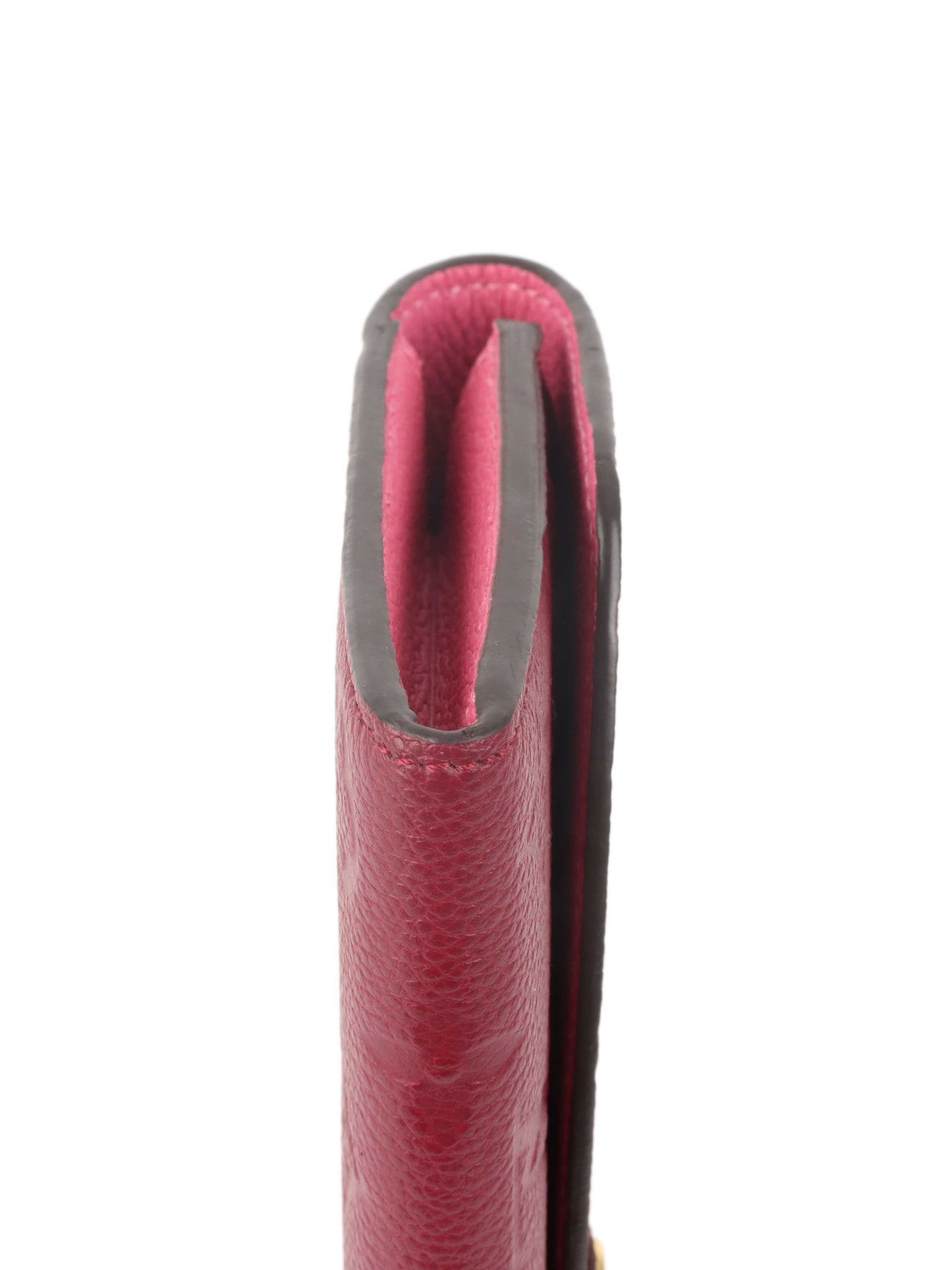 Louis Vuitton Fuchsia Emilie Wallet.