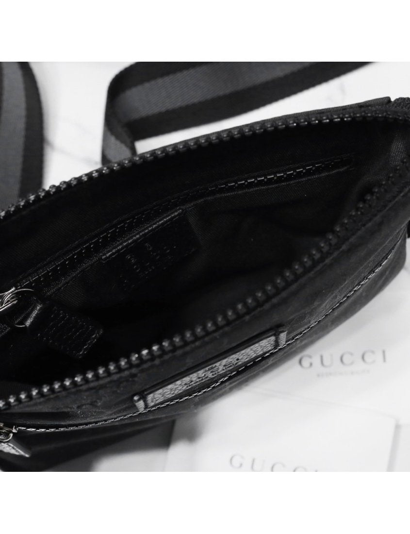 Gucci Printed zipper shoulder bag