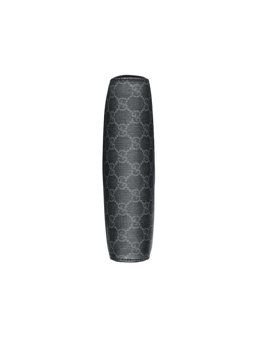 Gucci Black GG Supreme canvas small messenger bag