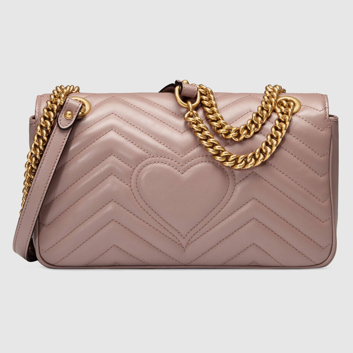 Gucci GG Marmont Small Shoulder Bag Dusty Pink