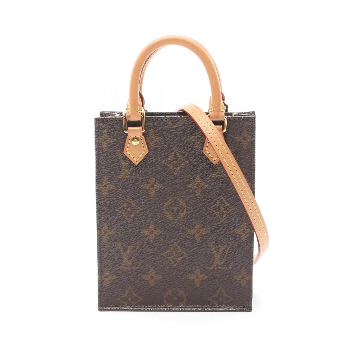 Louis Vuitton  Coated Canvas Leather Handbag