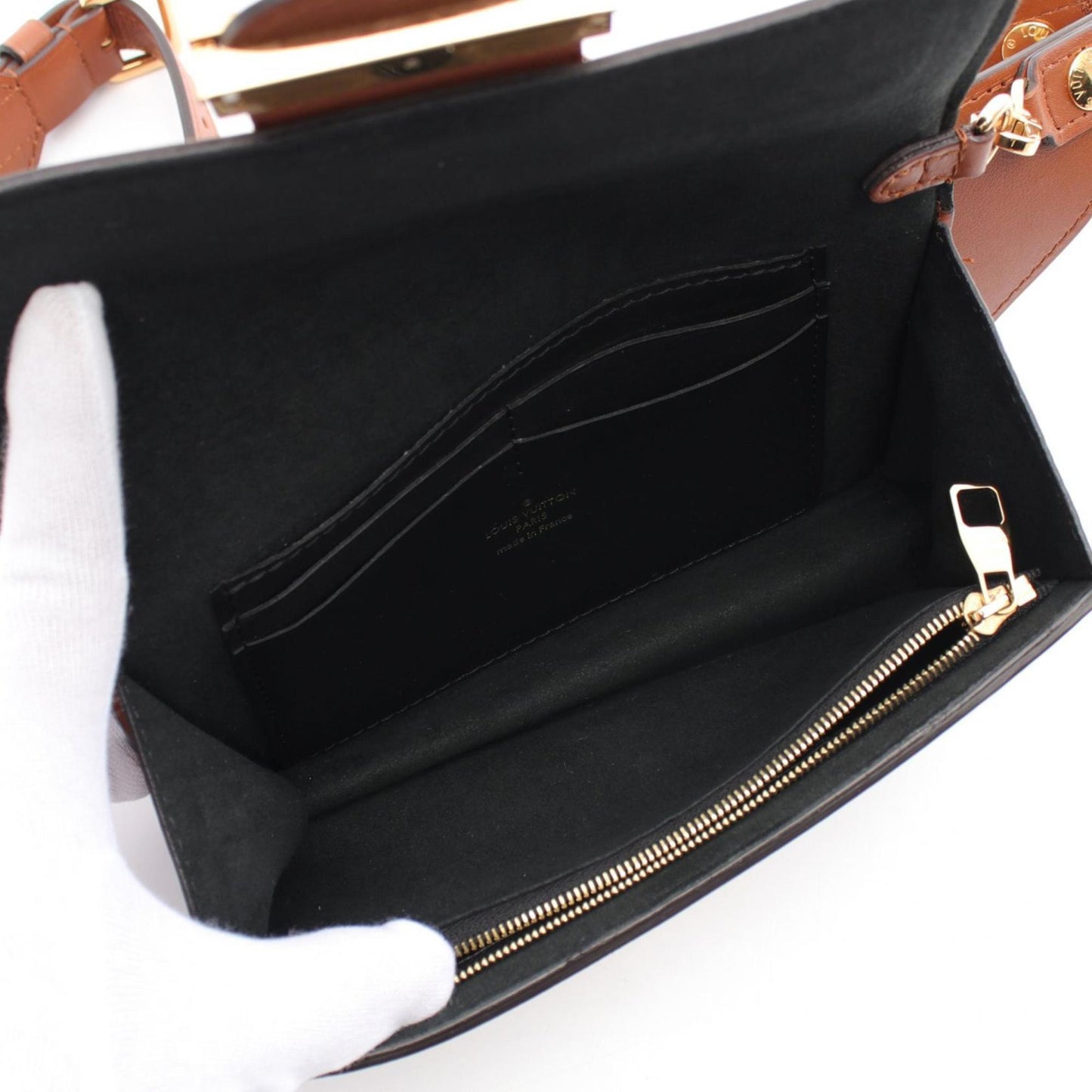Louis Vuitton  Coated Canvas Leather Fanny Pack