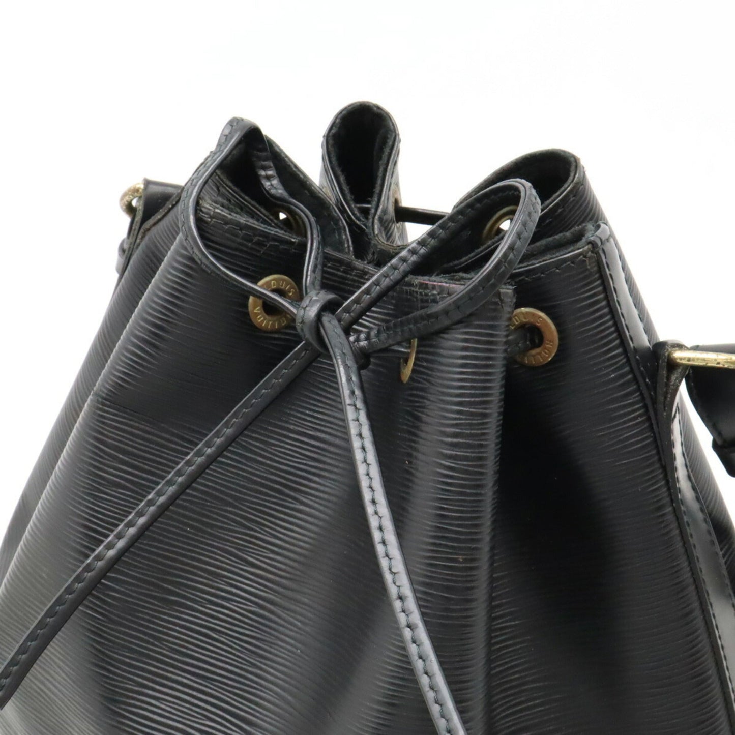 Louis Vuitton  Noir Epi Leather Shoulder Bag