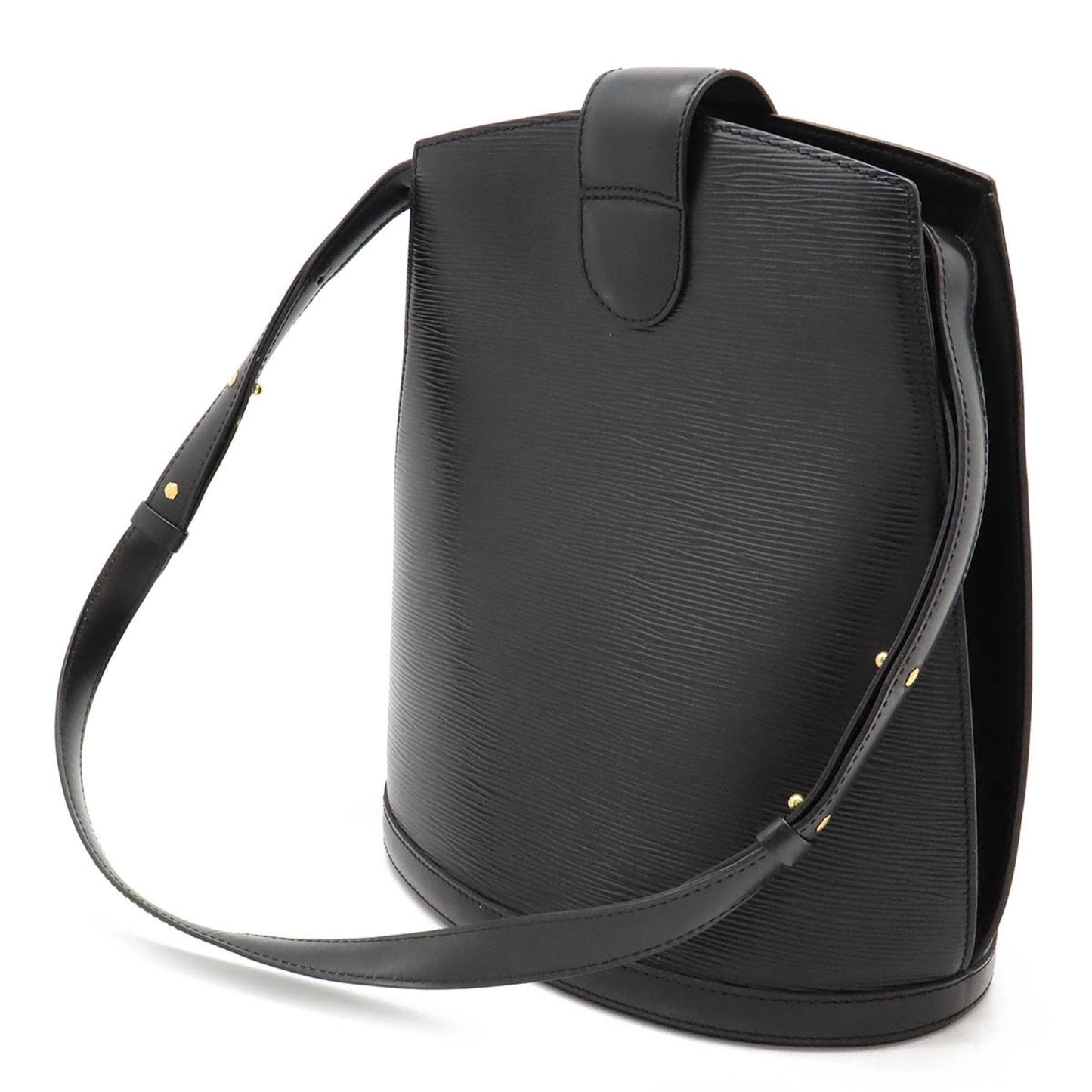 Louis Vuitton  Noir Epi Leather Shoulder Bag