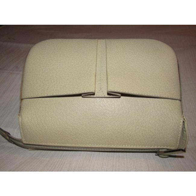 Gucci Newer Textured Stone Colored Leather Clutch