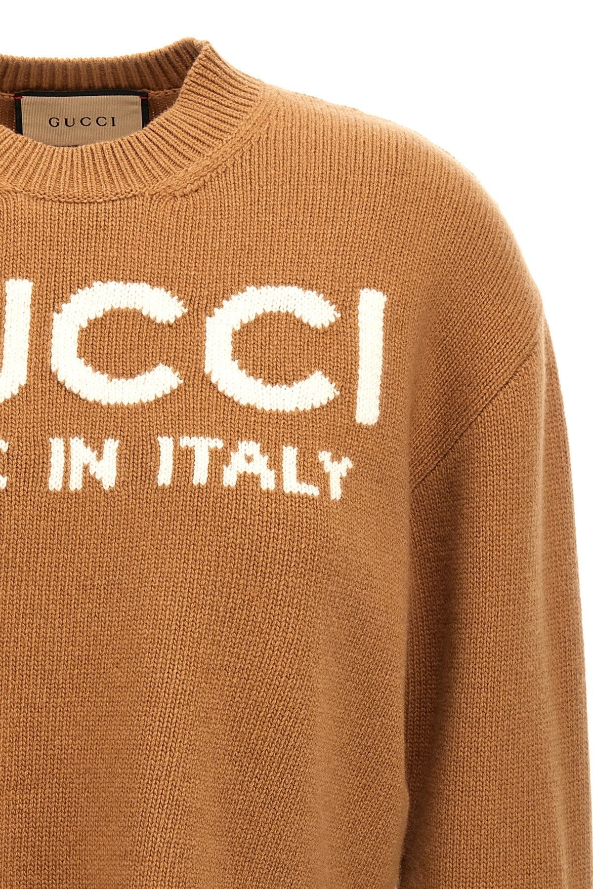 Gucci Women Jacquard Logo Sweater