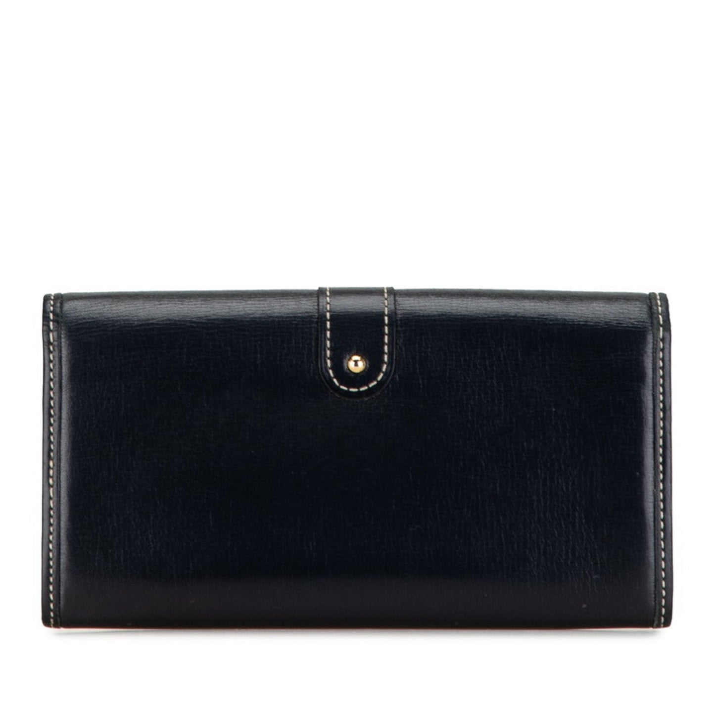 Louis Vuitton Ancre Navy Leather Coin Purse/Coin Case