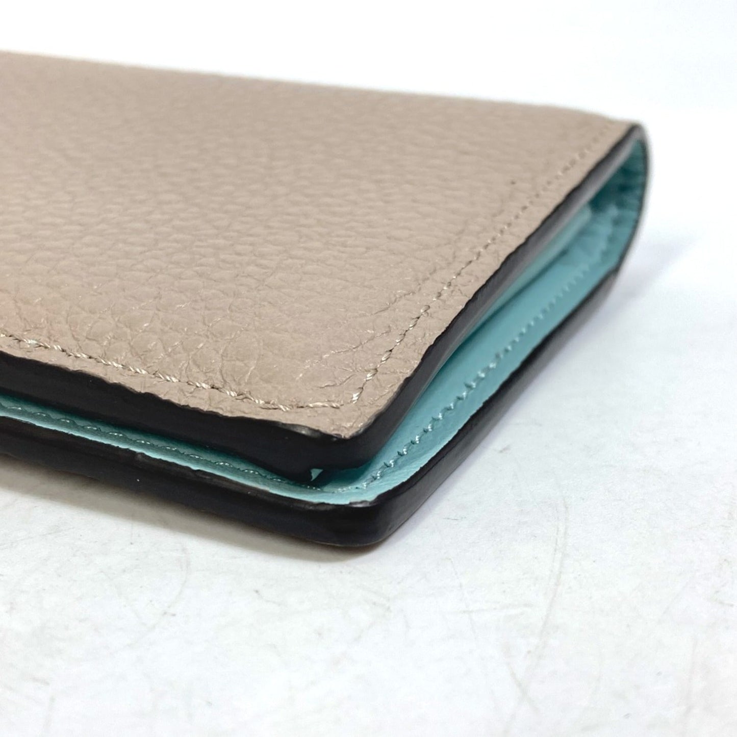 Louis Vuitton  Leather Long Wallet (Bi-Fold)
