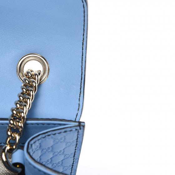 Gucci Emily Shoulder Bag in Mineral Blue