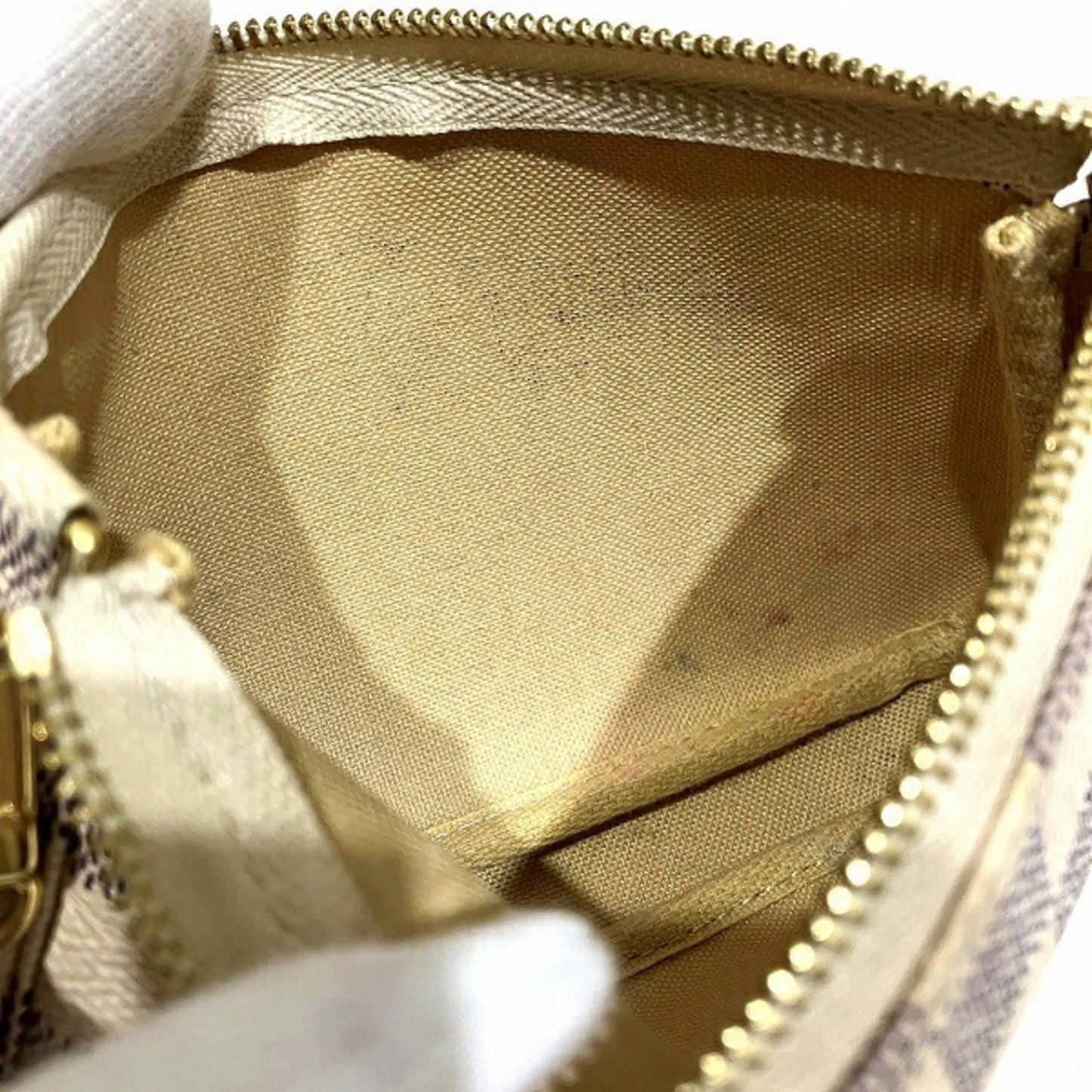 Louis Vuitton  Damier Azur Handbag