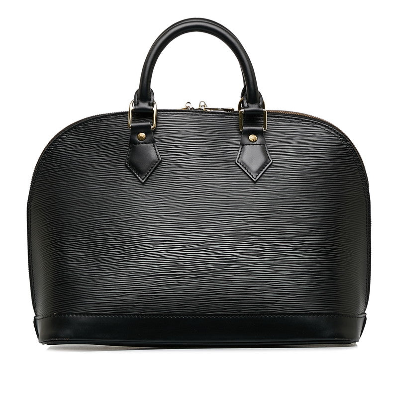 Louis Vuitton Epic Alma Handbag M52142 Noir Black Leather  Louis Vuitton