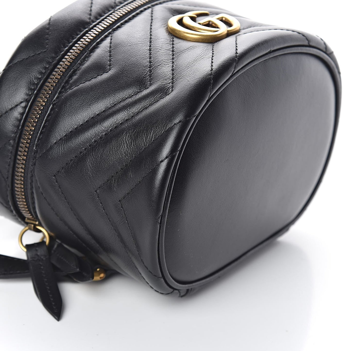 Gucci GG Marmont Matelasse Mini Backpack in Black