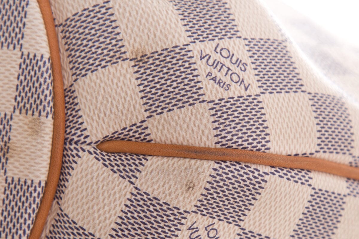 Louis Vuitton '14 RIVIERA PM Damier Azur HandBag