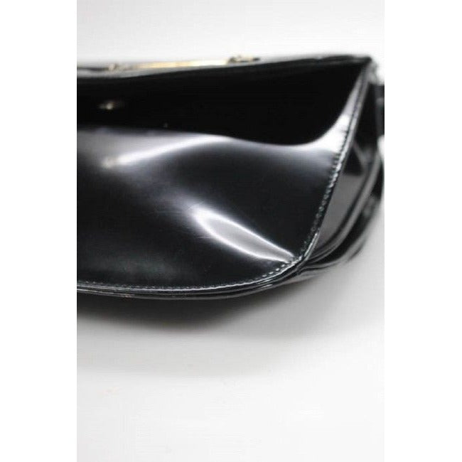 Gucci Horsebit Tom Ford Era Pursesdesigner Purses Black Glossy Patent Leather Satchel