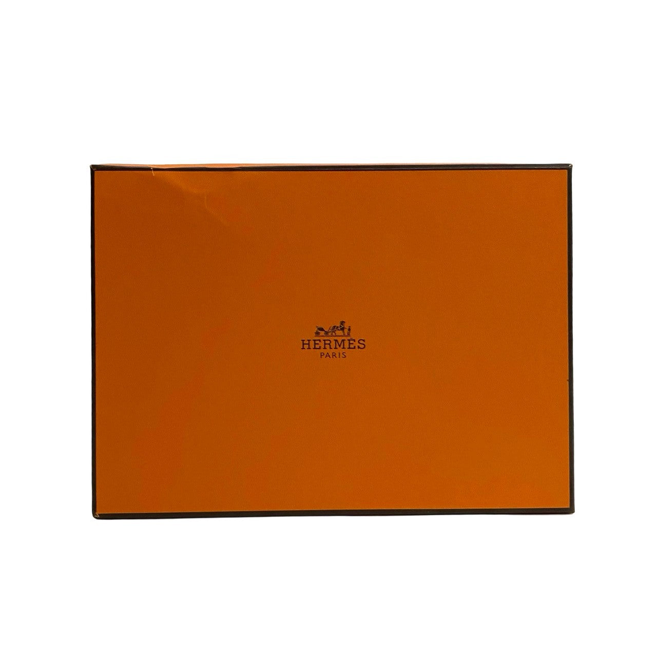 HERMES Long Wallet Purse Swift black Dogon Duo GM Women Used