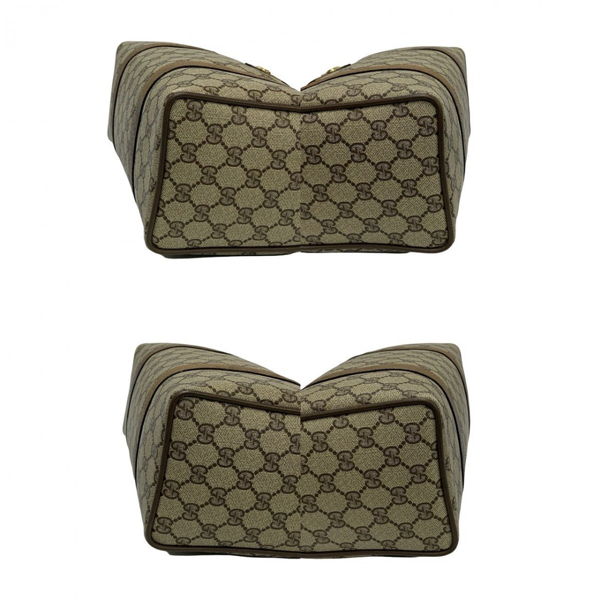 GUCCI Handbag leather Brown Sherry line