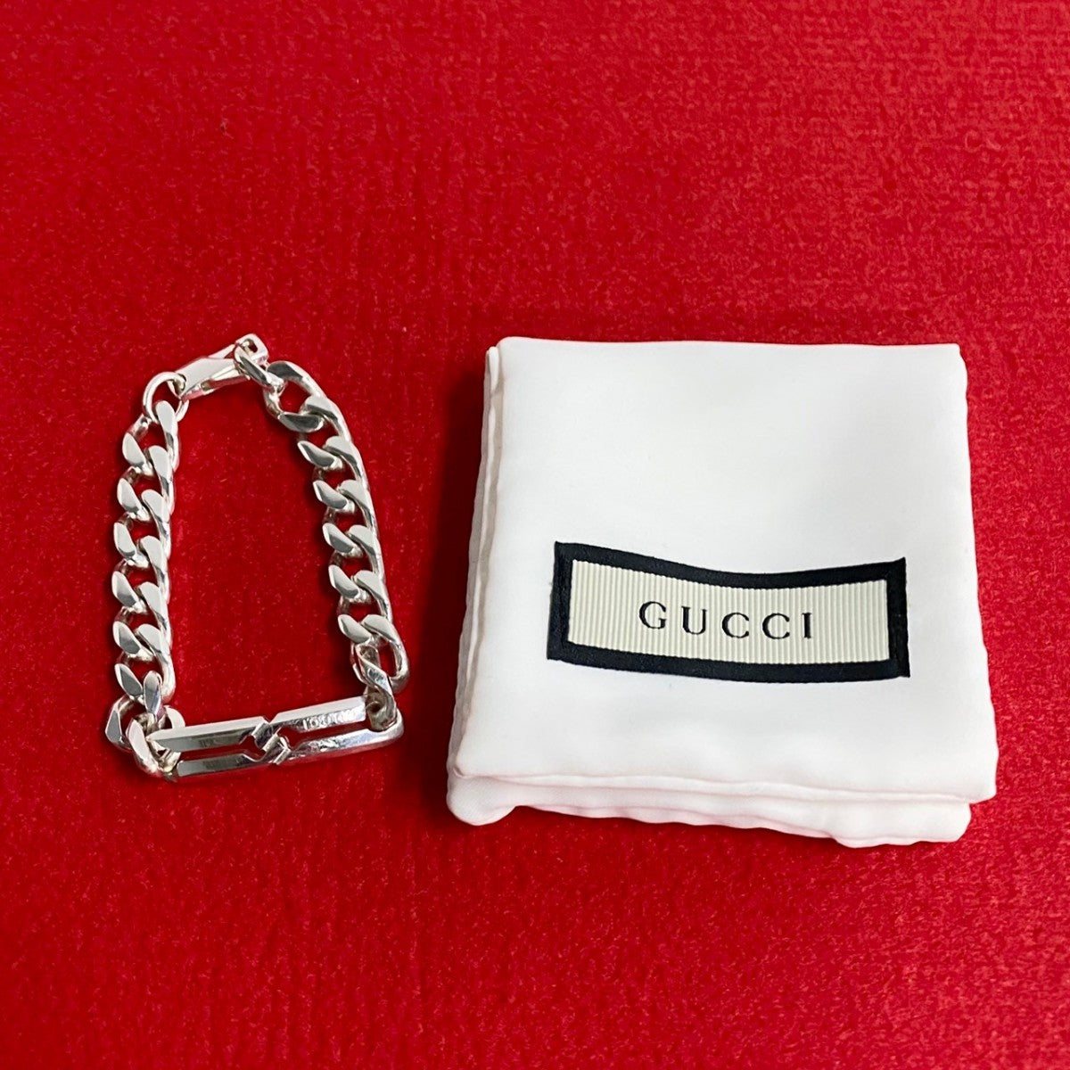 GUCCI bracelet Silver925 Silver knot infinity
