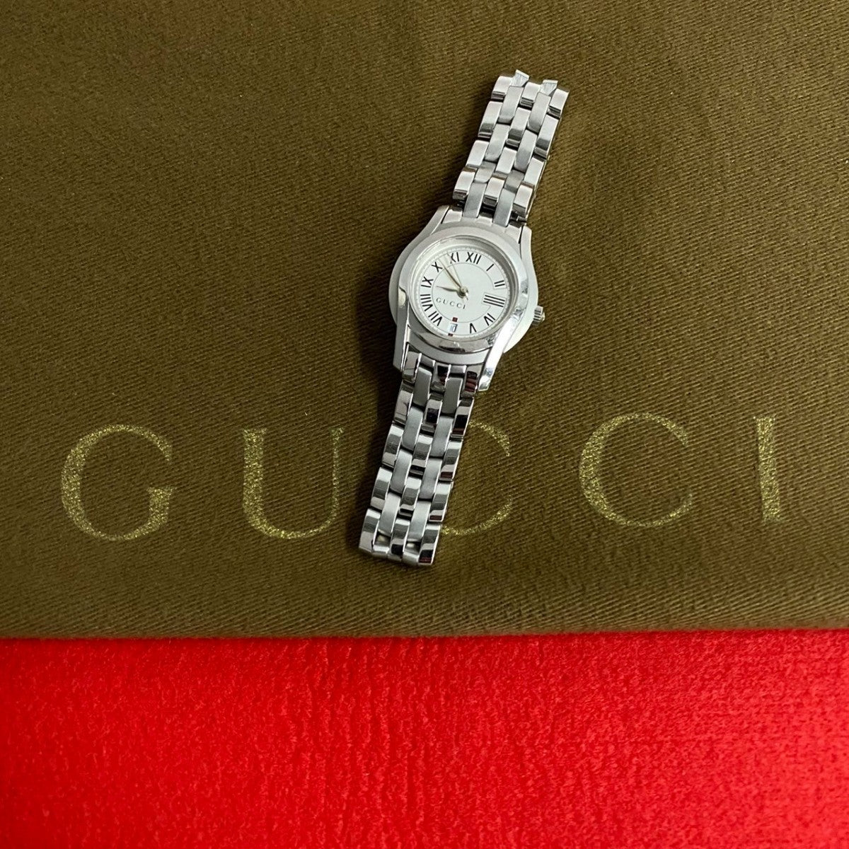 GUCCI Watches Stainless steel Silver G class 5500L