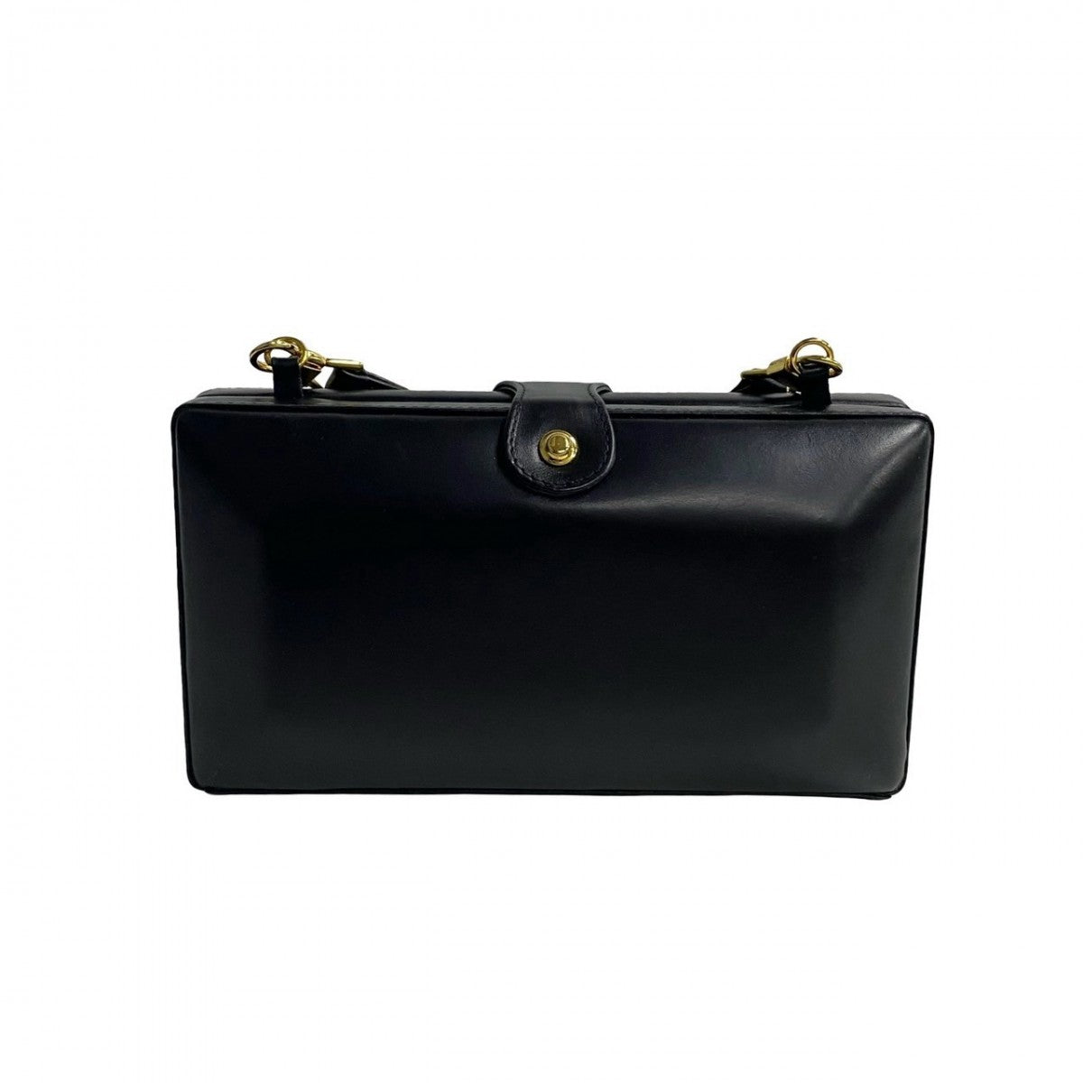 GUCCI Shoulder Bag leather black Old Gucci