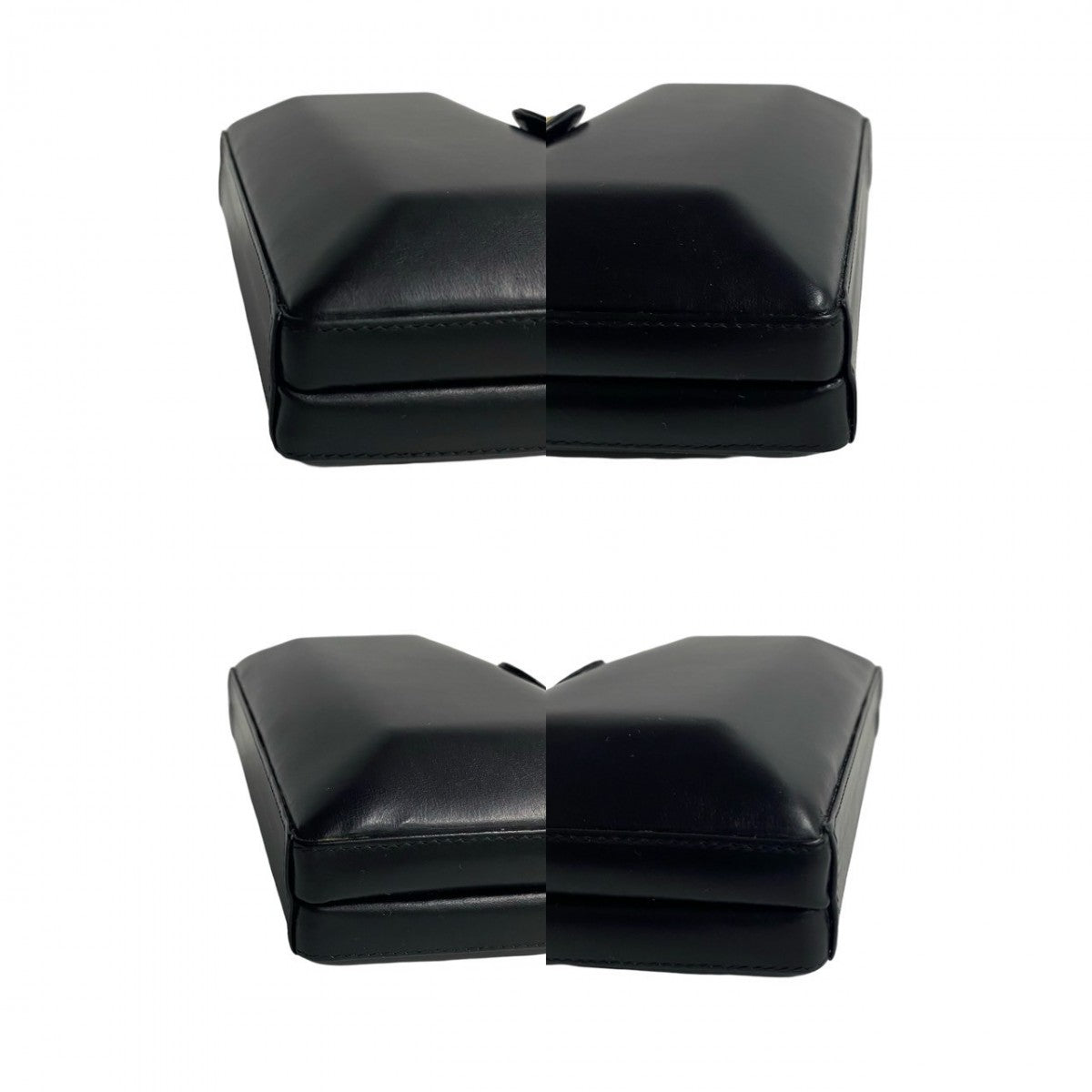 GUCCI Shoulder Bag leather black Old Gucci