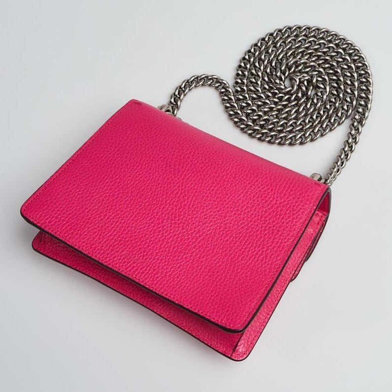 Gucci Mini Dionysus Shoulder Bag in Pink